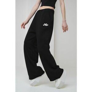 Pantaloni relaxed fit cu talie medie imagine