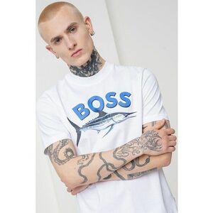 Tricou slim fit cu imprimeu imagine