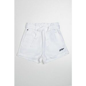 Pantaloni scurti uni cu cordon imagine