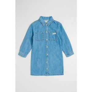 Rochie-camasa din denim imagine