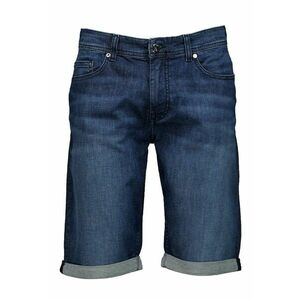 Bermude de denim cu terminatie pliabila imagine