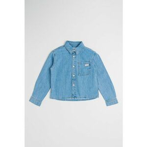 Camasa din denim cu maneci lungi imagine