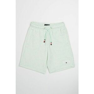 Pantaloni scurti din amestec de bumbac cu talie ajustabila imagine
