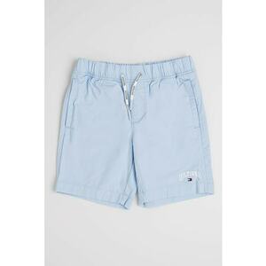 Pantaloni scurti de bumbac cu buzunare laterale imagine