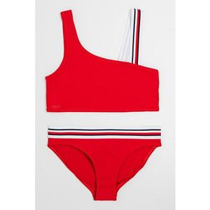 Costum de baie uni cu doua piese imagine