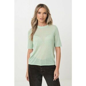 Tricou semitransparent din amestec de in imagine