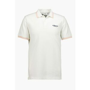 Tricou polo cu imprimeu logo discret imagine