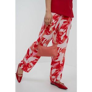Pantaloni relaxed fit cu imprimeu grafic imagine