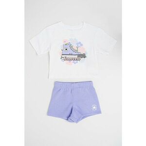 Set de tricou cu imprimeu si pantaloni scurti imagine
