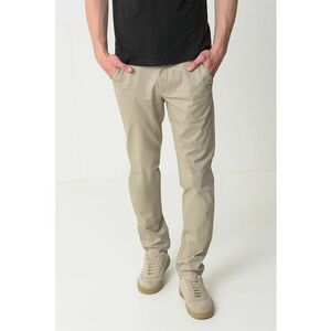 Pantaloni slim fit din amestec de bumbac imagine