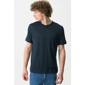 Tricou uni din amestec de in imagine