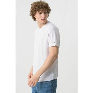Tricou uni din amestec de in imagine