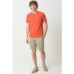 Tricou uni din amestec de in imagine