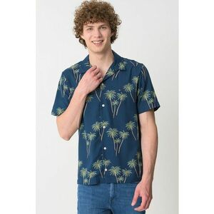 Camasa de modal cu imprimeu tropical imagine