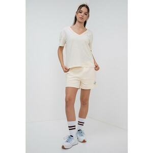 Tricou de bumbac organic cu decolteu in V imagine