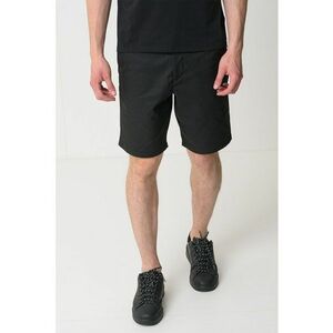 Pantaloni scurti cu model uni si buzunare laterale imagine