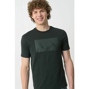 Tricou slim fit de bumbac cu imprimeu logo imagine