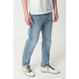 Blugi slim-fit cu aspect decolorat J13 imagine