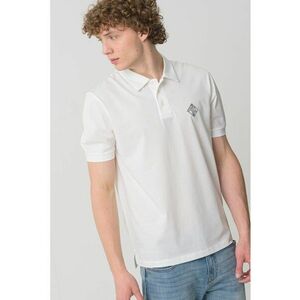 Tricou polo cu logo discret pe piept imagine
