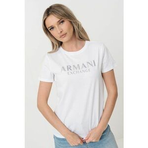 Tricou de bumbac cu imprimeu logo imagine