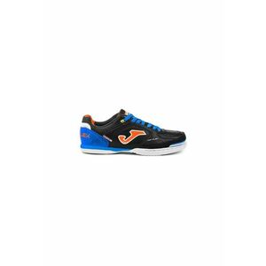 Pantofi barbati pentru fotbal de sala - Top Flex 2201 - Piele naturala - Negru/Albastru imagine