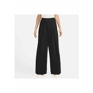 Pantaloni W NSW TCH FLC HR PLT PANT WIDE-FV8052-010 imagine