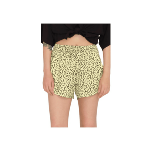 Pantaloni scurti sport - Surfpunk - galben - viscoza - imagine