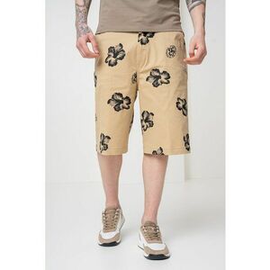 Bermude din amestec de bumbac cu model Damo imagine