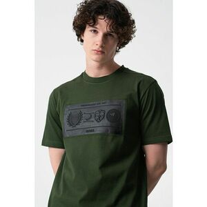 Tricou cu decolteu la baza gatului si maneci cazute imagine