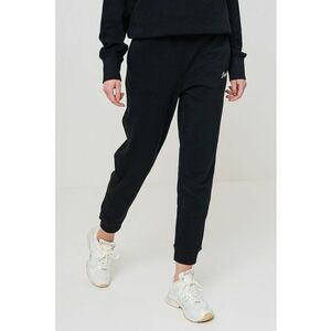 Pantaloni de trening cu talie medie si buzunare laterale imagine