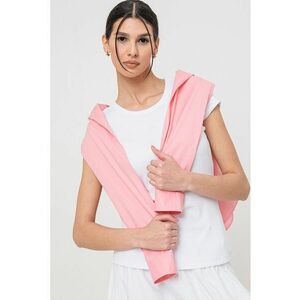 Tricou elastic cu decupaj pe partea din spate imagine