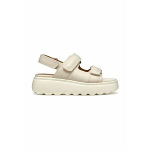 Sandale din piele cu talpa wedge imagine