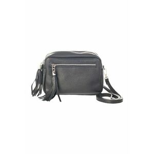 Geanta crossbody din piele cu bareta detasabila imagine