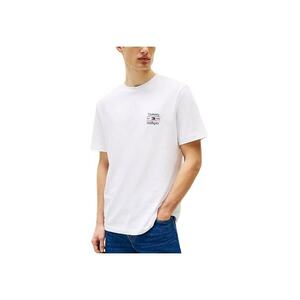 Tricou pentru Barbati - hilfiger stack tee - MW0MW38622-YBR - Alb imagine