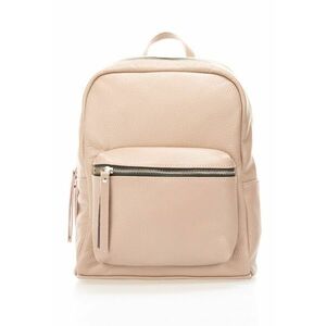 Rucsac de piele cu buzunar frontal imagine