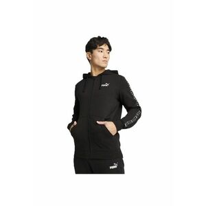 Bluza cu fermoar pentru Barbati - ess tape full-zip hoodie tr - 684678-01 - XS INTL - Negru imagine