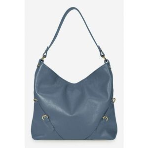 Geanta hobo de piele cu fermoar imagine