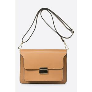 Geanta crossbody de piele cu clapa imagine