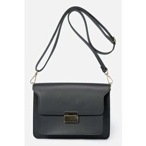 Geanta crossbody de piele cu clapa imagine