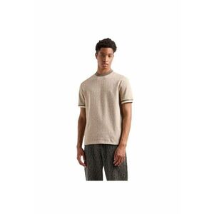Tricou M TEE SS MONOGRAM JACQUARD-7M000099-AF13960-U6155 imagine
