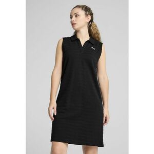 Rochie din amestec de bumbac cu guler polo imagine