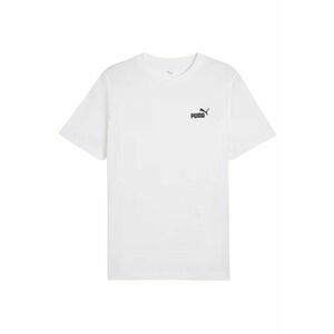Tricou barbati Ess - alb - bumbac - logo subtil imagine
