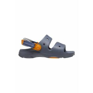 Saboti slingback cu model uni si velcro imagine