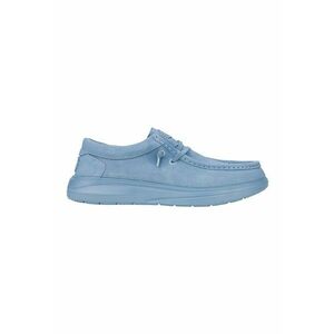 Pantofi loafer din piele intoarsa cu model uni imagine
