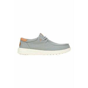 Mocasini din material textil cu sireturi imagine