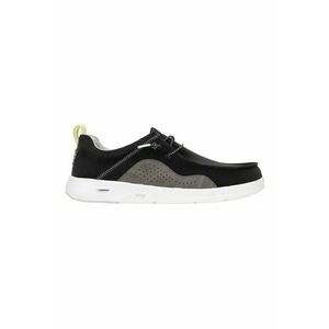 Mocasini din material textil cu model uni imagine