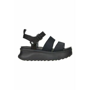 Sandale cu talpa wedge si catarama imagine