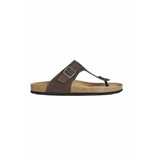 Papuci flip-flop de piele nabuc imagine