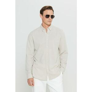 Camasa din amestec de bumbac slim fit imagine
