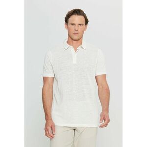 Tricou polo cu fenta cu nasturi imagine
